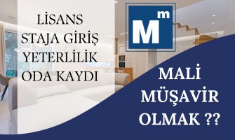 Mali Müşavir Olmak Mali Müşavir Olmak