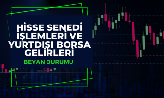 Hisse Senedi işlemleri ve Yurtdışı borsa gelirleri beyan durumu Hisse Senedi işlemleri ve Yurtdışı borsa gelirleri beyan durumu