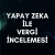 Yapay Zeka İle Vergi İncelemesi Yapay Zeka İle Vergi İncelemesi