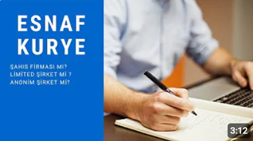 Esnaf Kurye Şahıs Şirketi