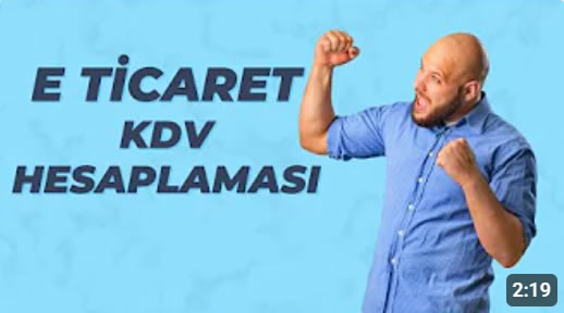 E-ticaret KDV Hesaplaması