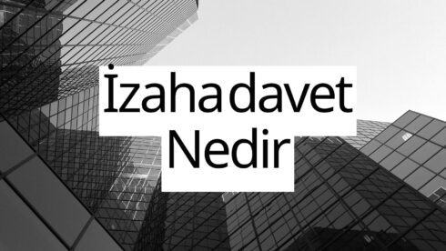 İzaha davet nedir